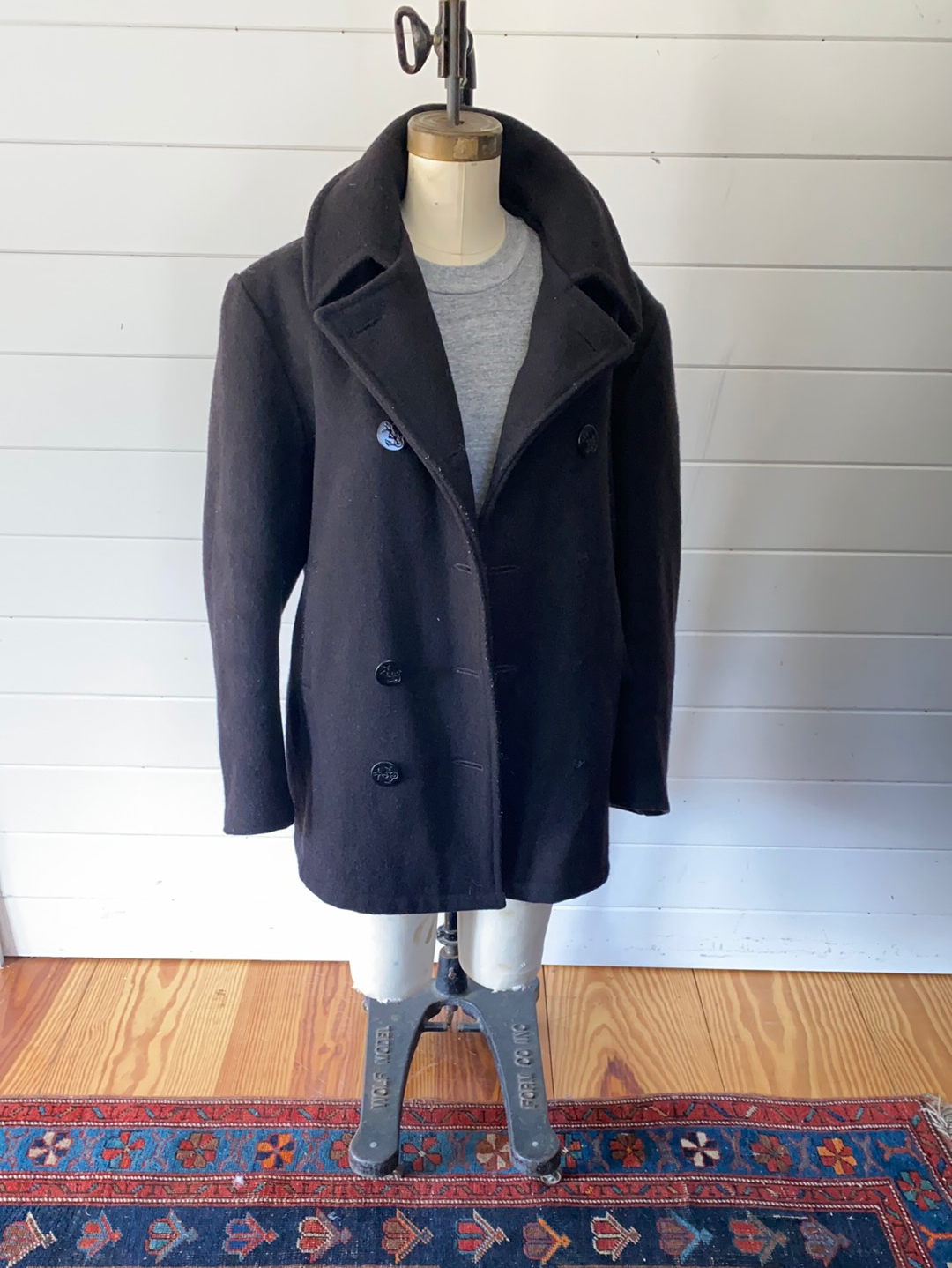USN Vintage Pea Coat