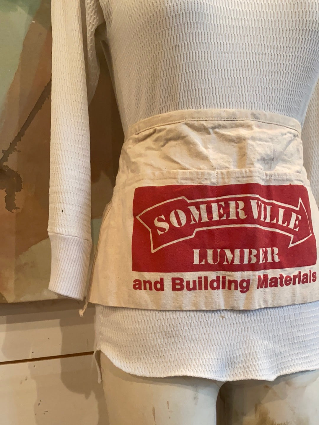 Vintage Somerville Lumber Apron