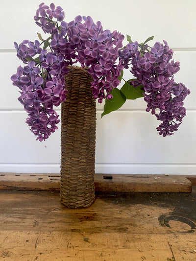 Vintage Woven Vase