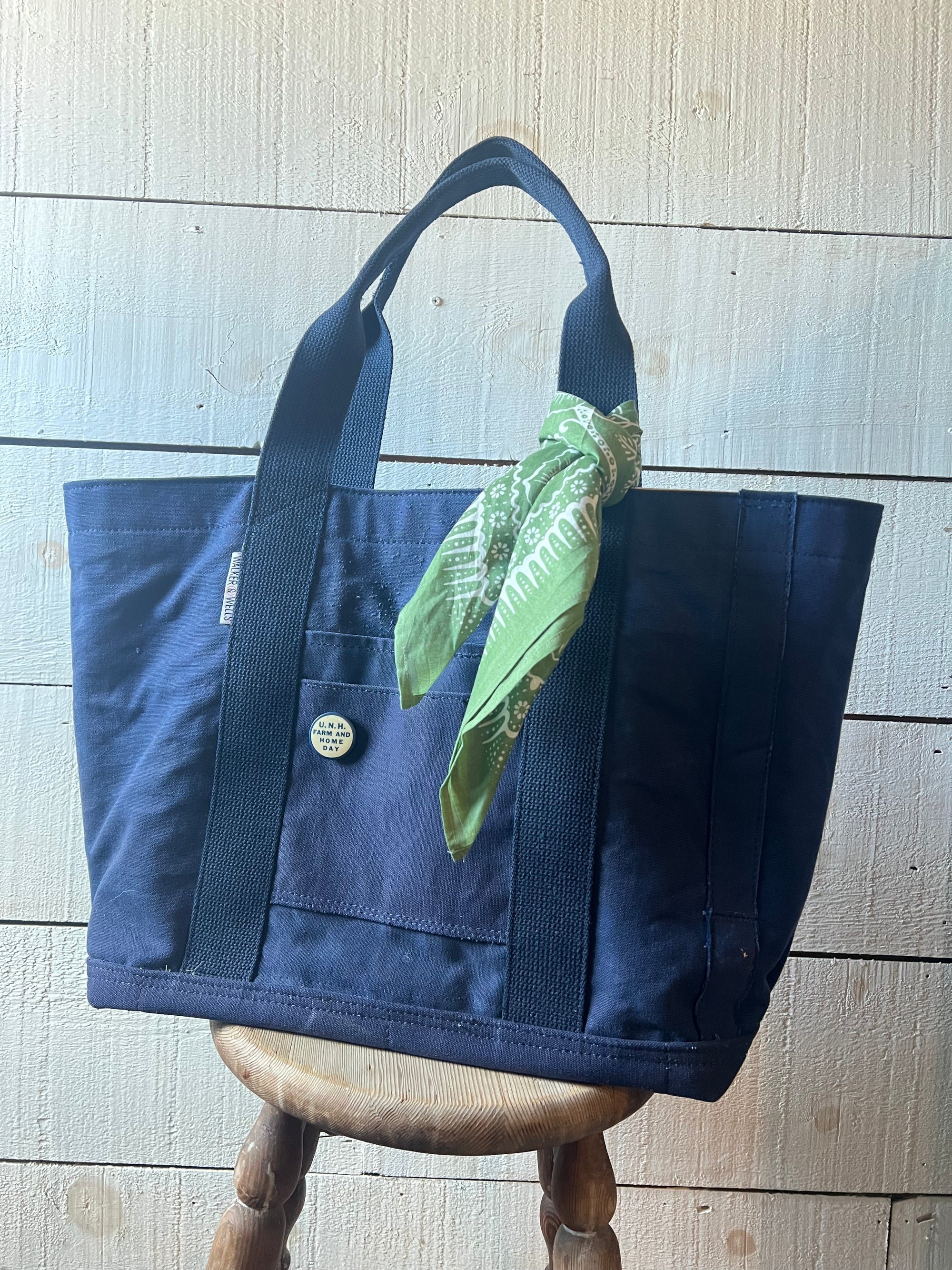 Rust Quilt Padded Tote Bag - Banyan Tree