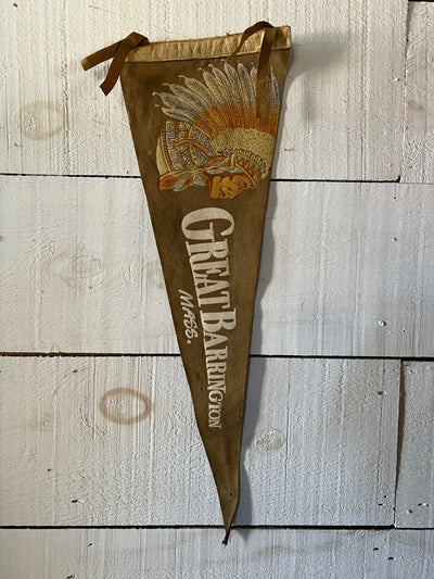 1950s Great Barrington, Mass. Souvenir Pennant