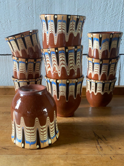 Vintage Bulgarian Custard Cup