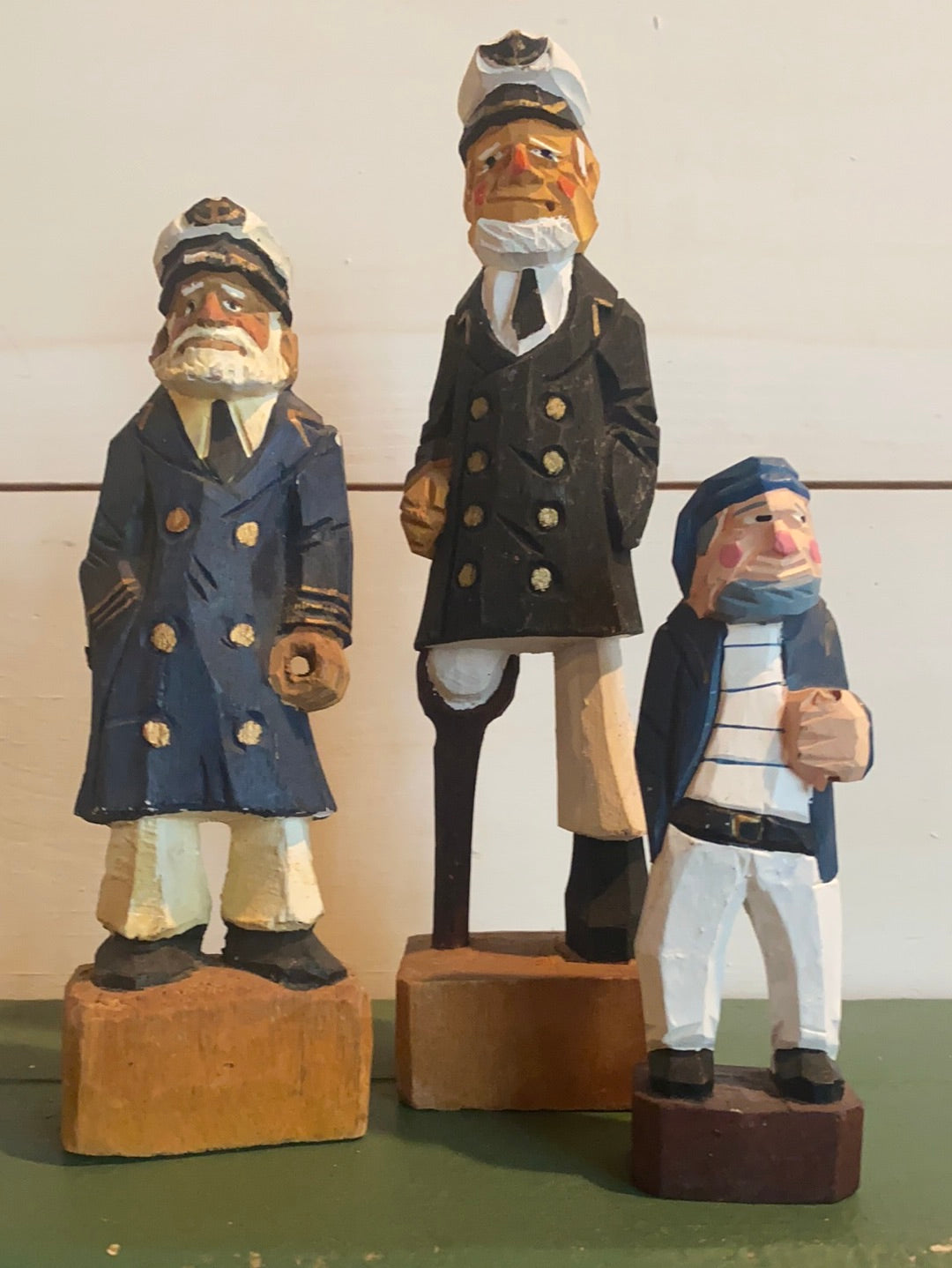 Vintage Wooden Sea Captain