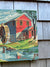 Vintage Paint by Numbers - Water Mill