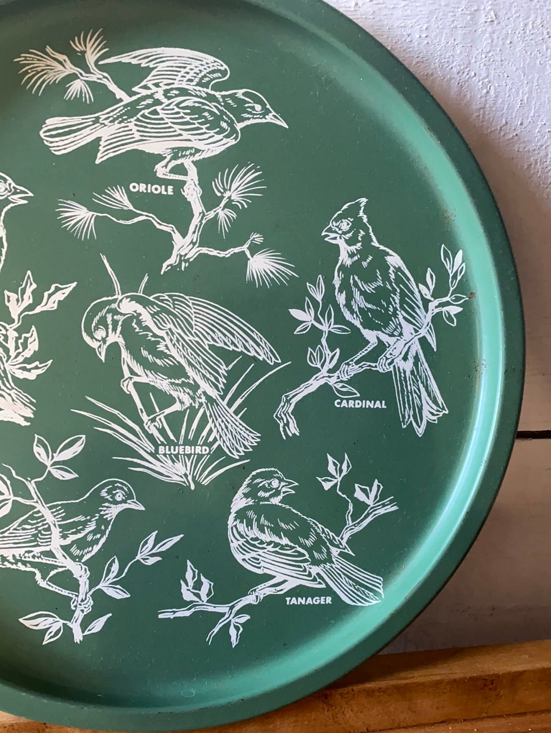 Birds Metal Tray