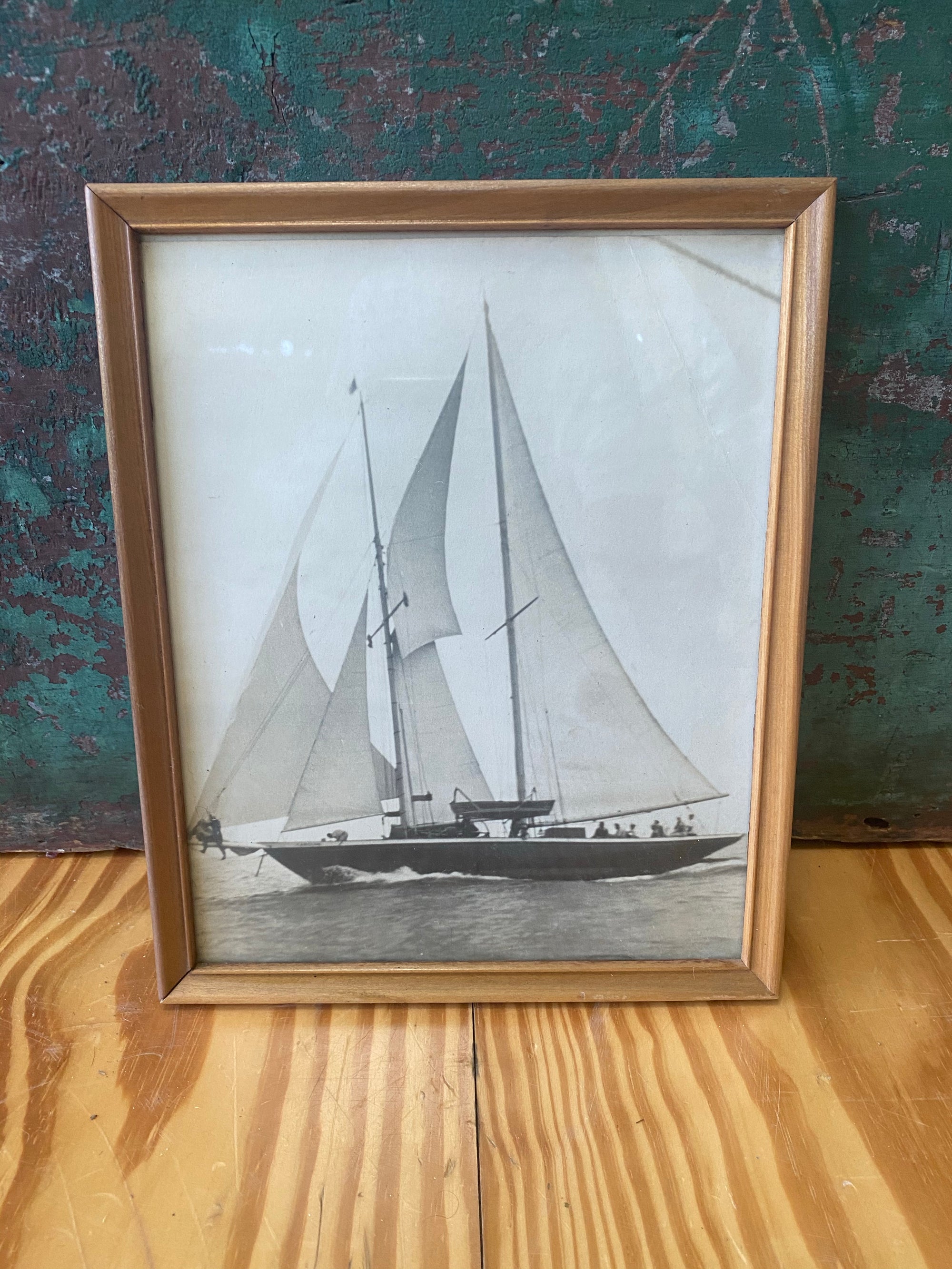 Sail Boat Framed Photo