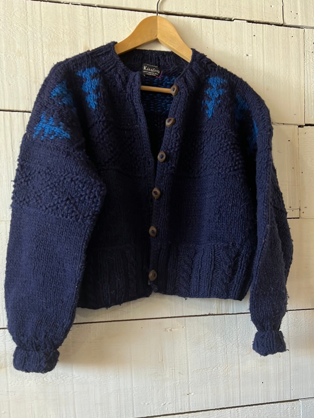 Vintage Wool Cardigan Sweater