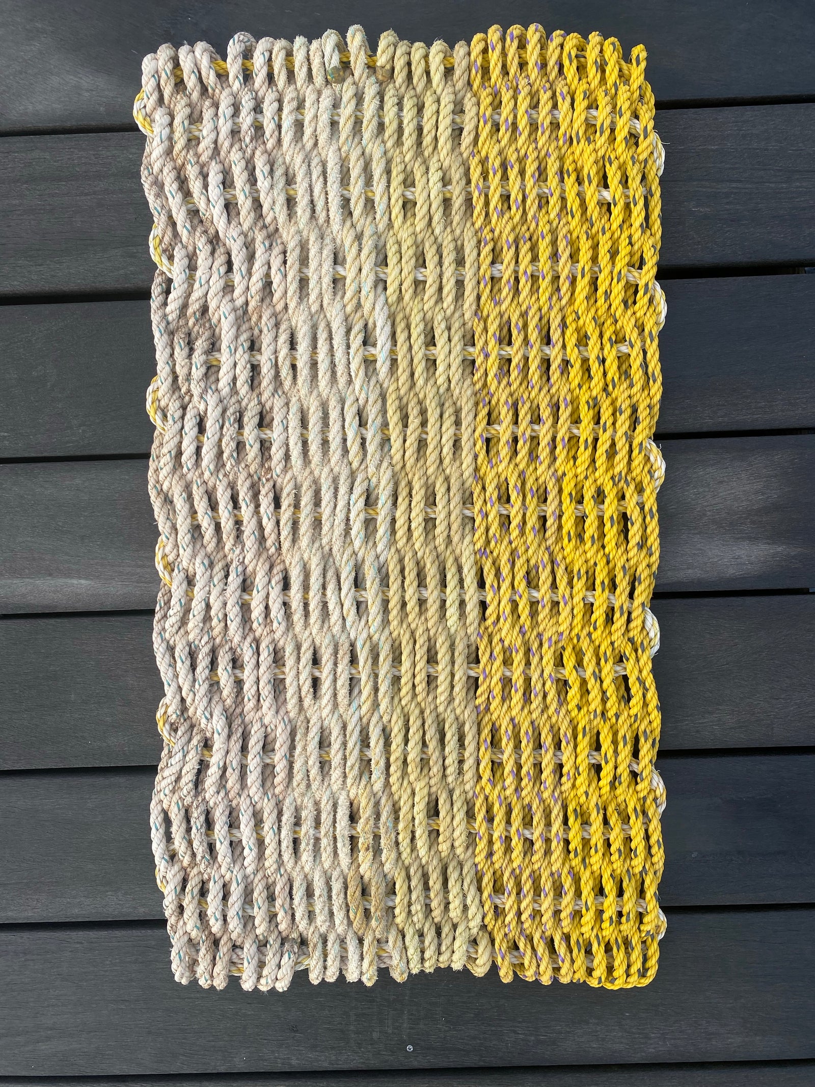 Recycled Lobster Rope Door Mat