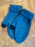 Vintage Handmade Mittens - Blue