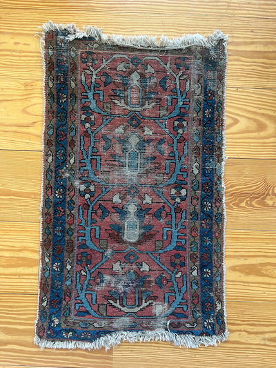 Vintage Worn In Scatter Rug