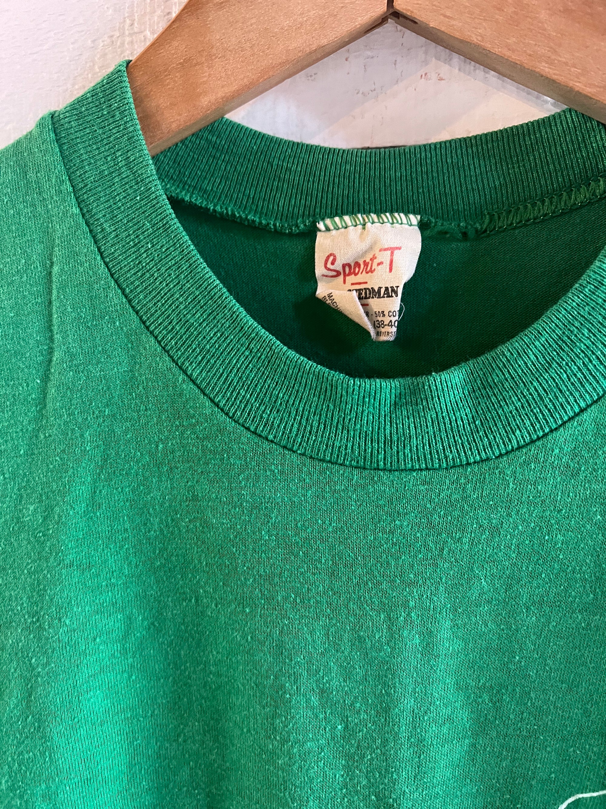Vintage Downtown Green Tee