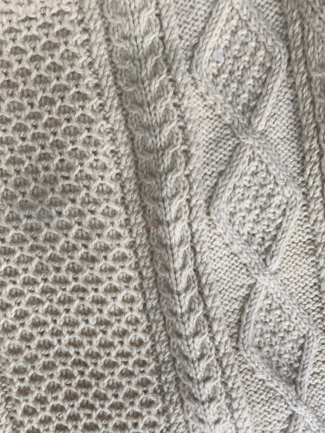 Vintage Irish Knit Pullover Sweater