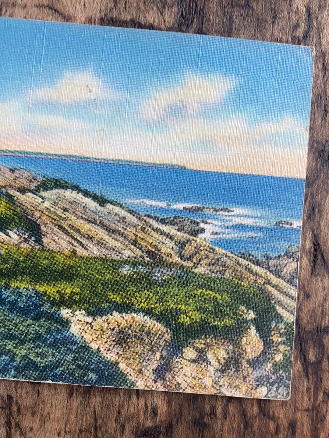 Vintage Oqunquit, Maine Post Card