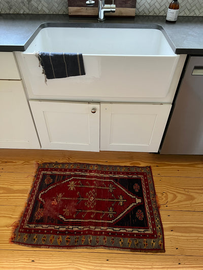 Vintage Prayer Rug