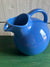 Round Pottery Pitcher- Cobalt Blue