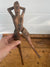 Vintage Nude Wooden Nutcracker