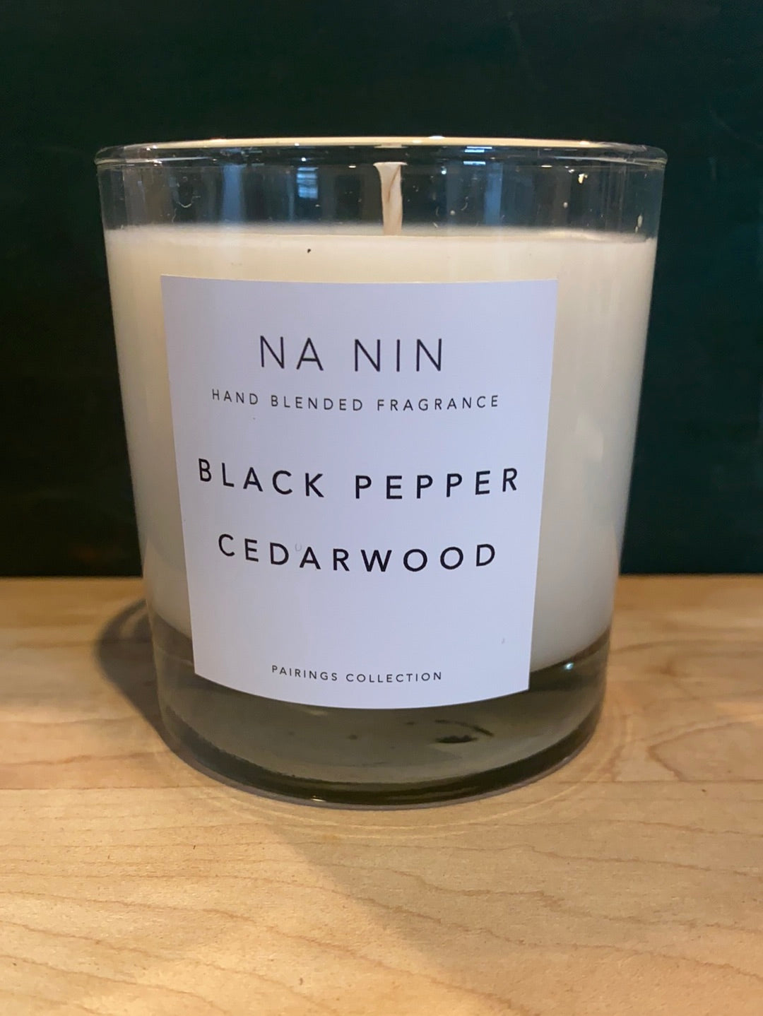 Na Nin - Black Pepper & Cedarwood Candle