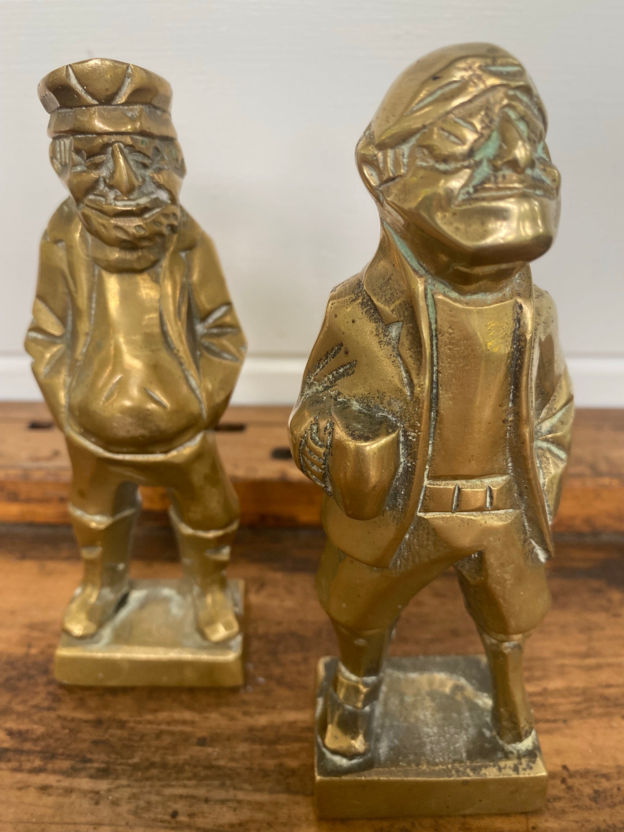 Vintage Brass Pirate