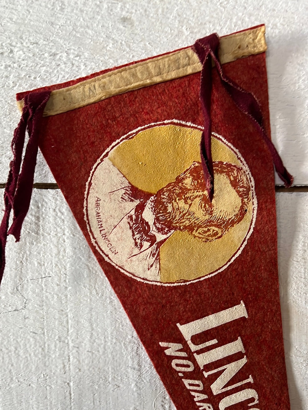 1950s Lincoln Park Souvenir Pennant