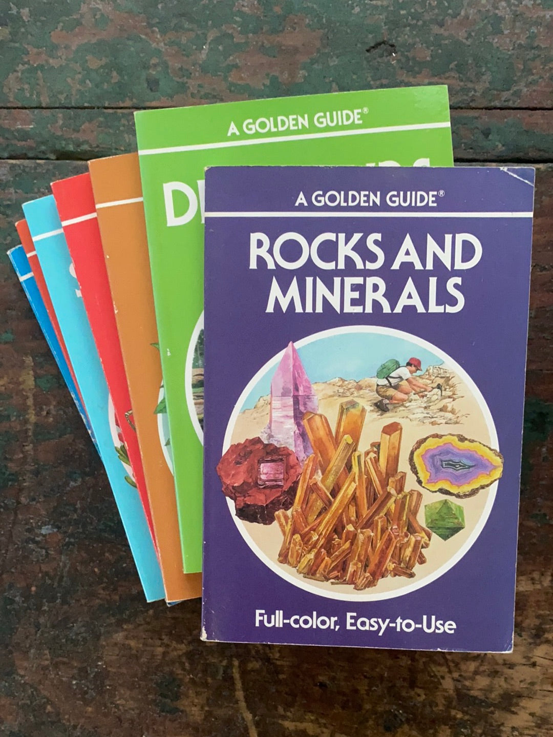 1987 A Golden Guide - Rocks and Minerals