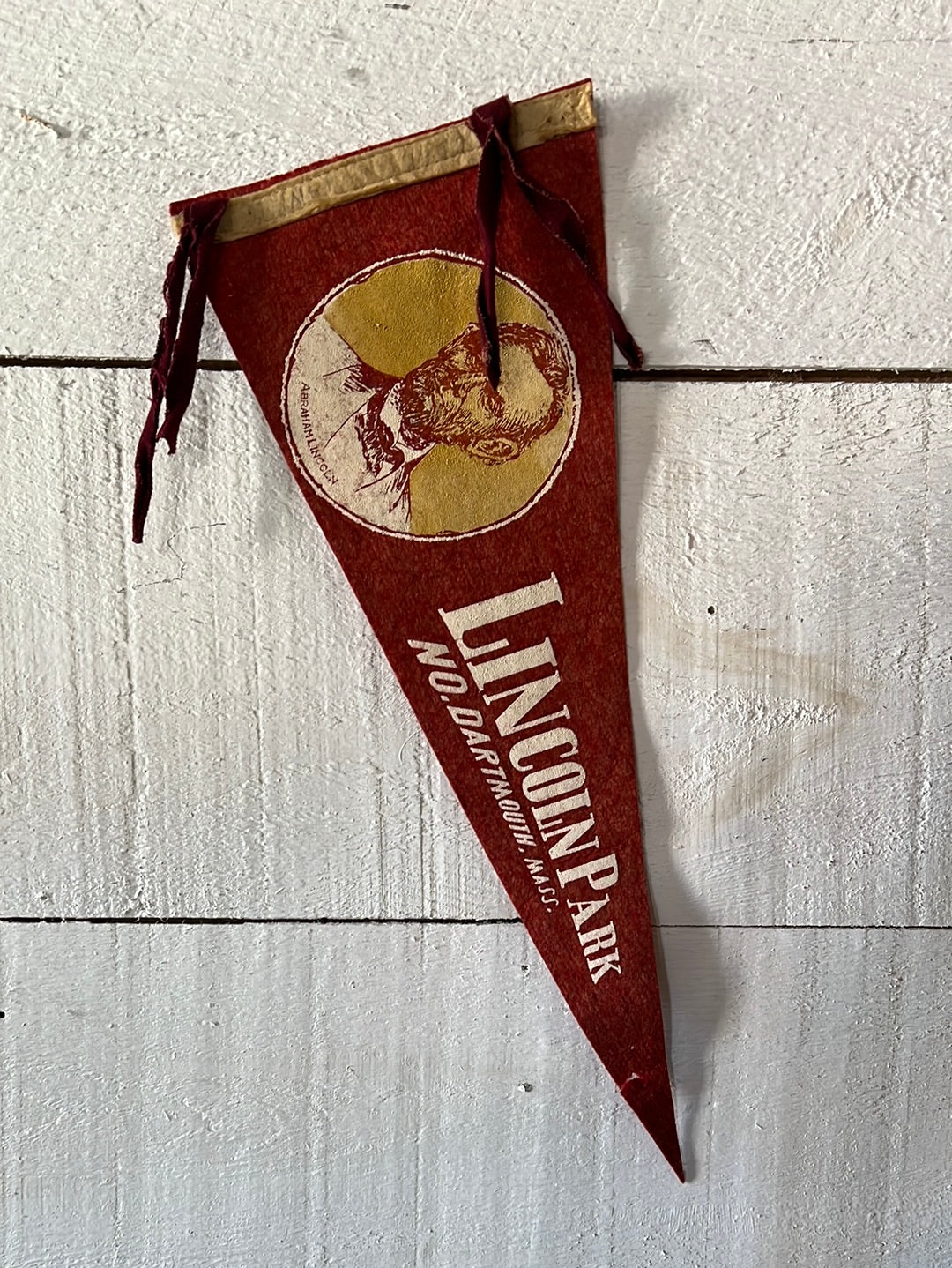 1950s Lincoln Park Souvenir Pennant