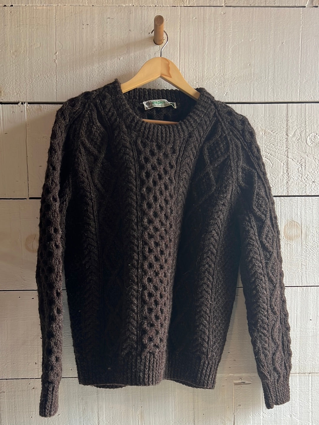 Vintage Fishermen's Sweater - Brown