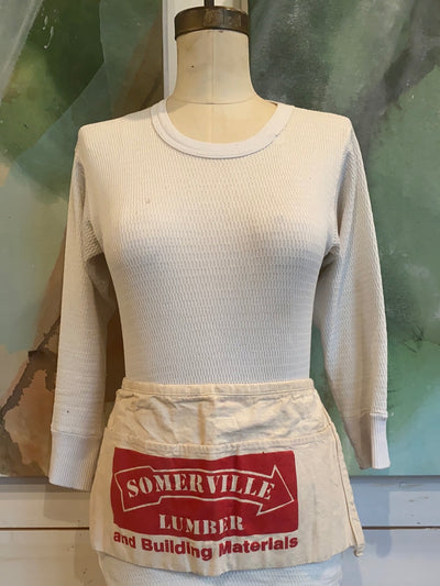 Vintage Somerville Lumber Apron