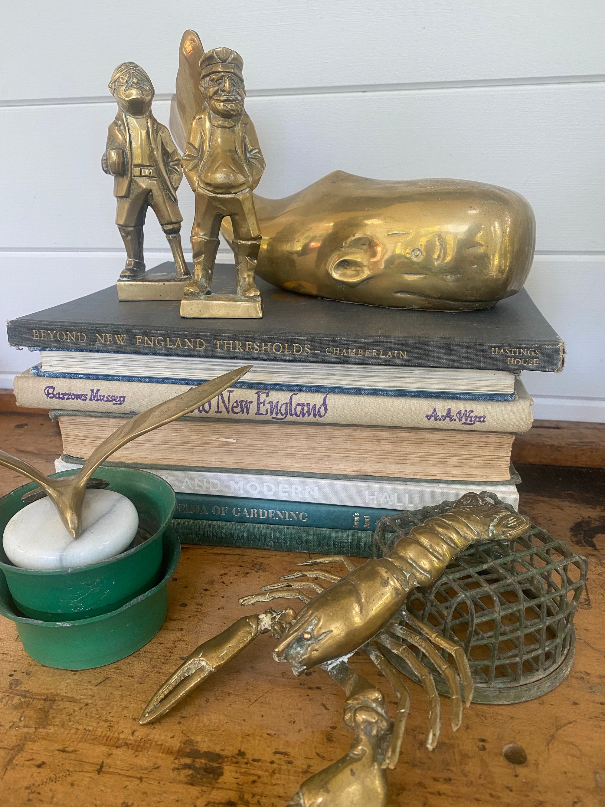 Vintage Brass Old Salt