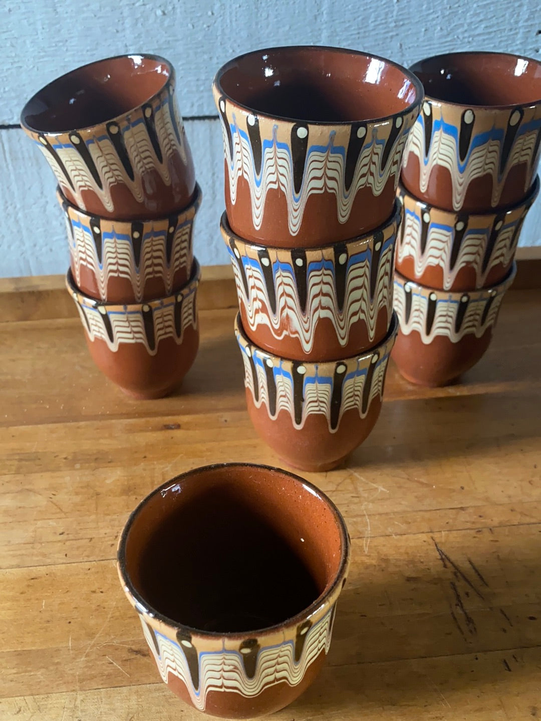 Vintage Bulgarian Custard Cup
