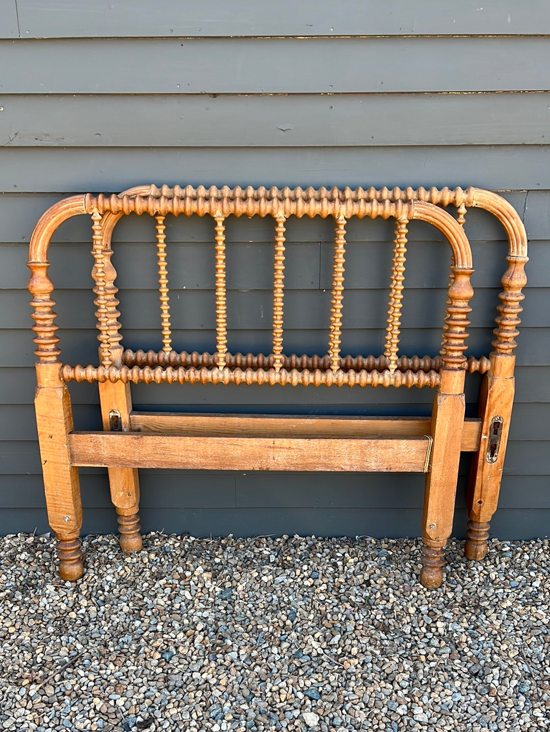 Antique Spindle Twin Bed Frame