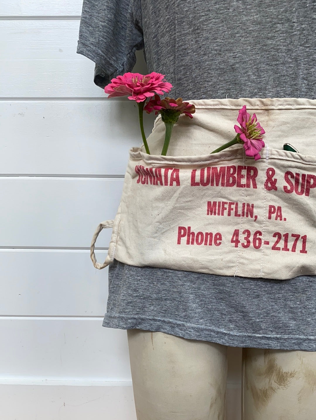 Vintage Juniata Lumber & Supply Co. Apron