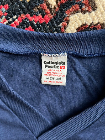Vintage 80s Navy Football Jersey