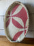 Vintage Wicker Tray w/ Quilt