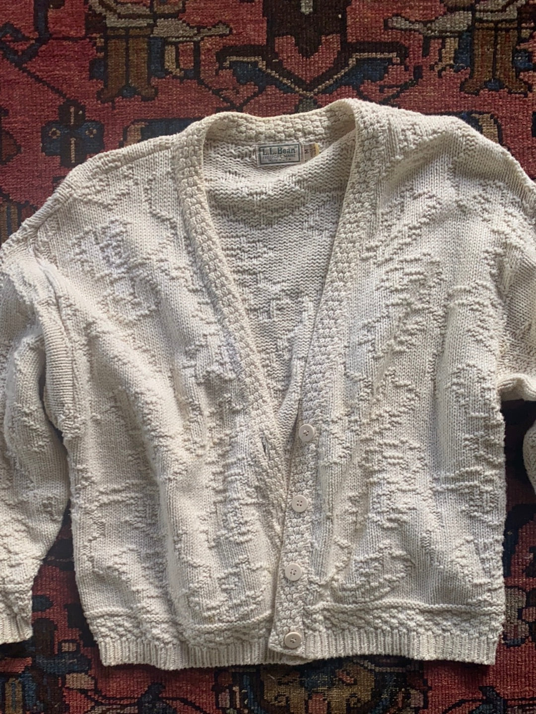 Vintage LL Bean  Cardigan Sweater