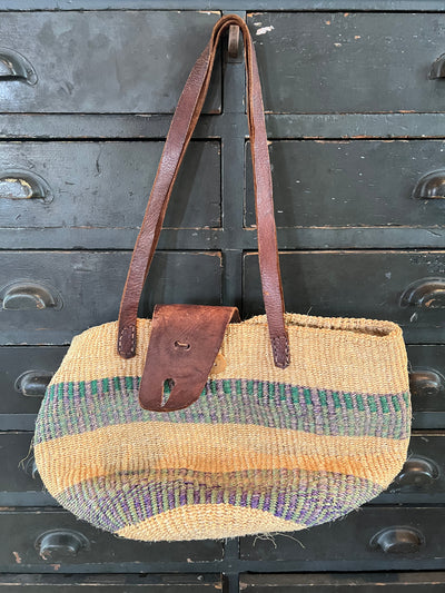 Vintage Woven Sisal Bag