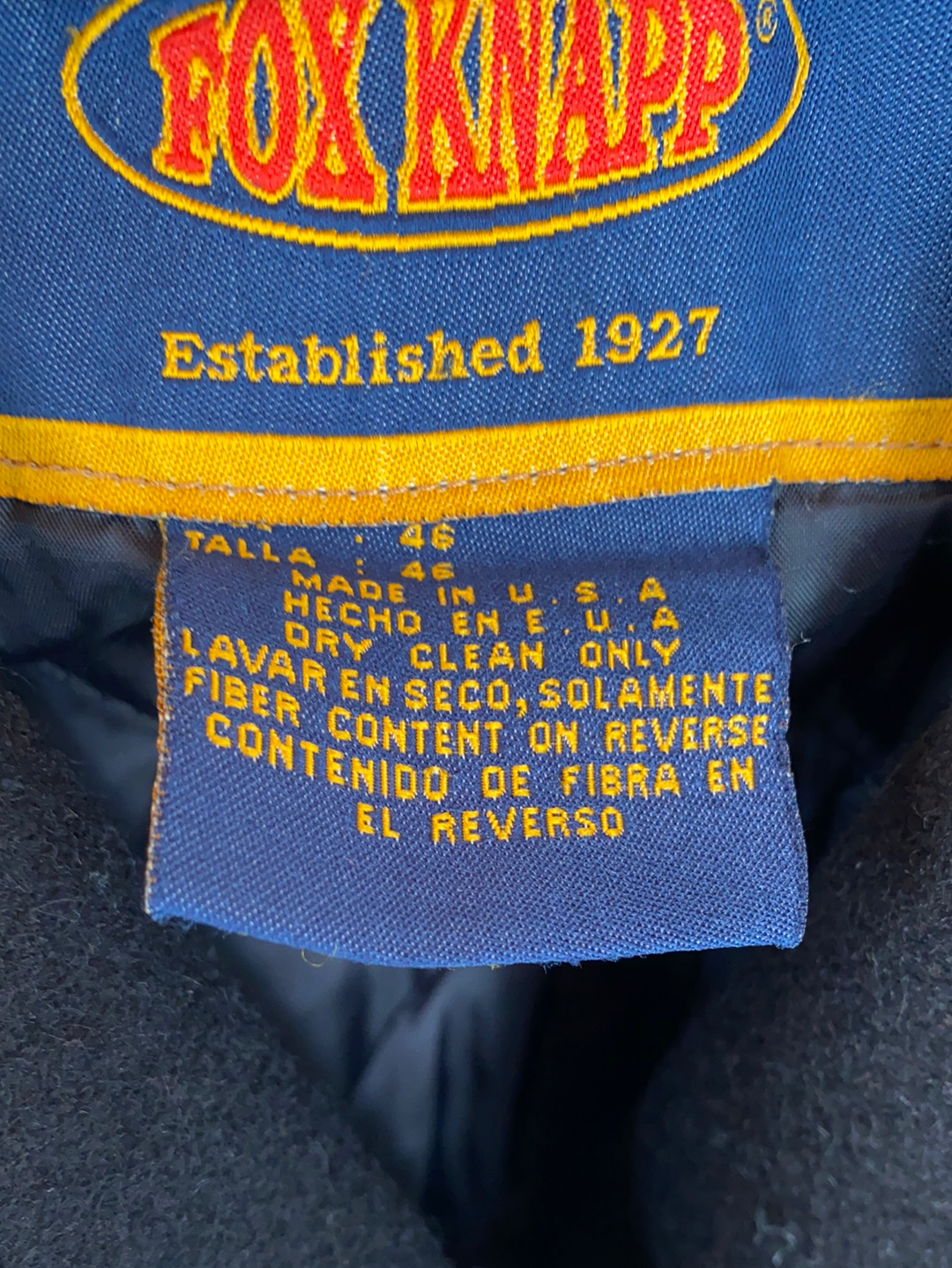 Vintage Peacoat - 46