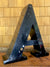 Salvaged Metal Letter - A