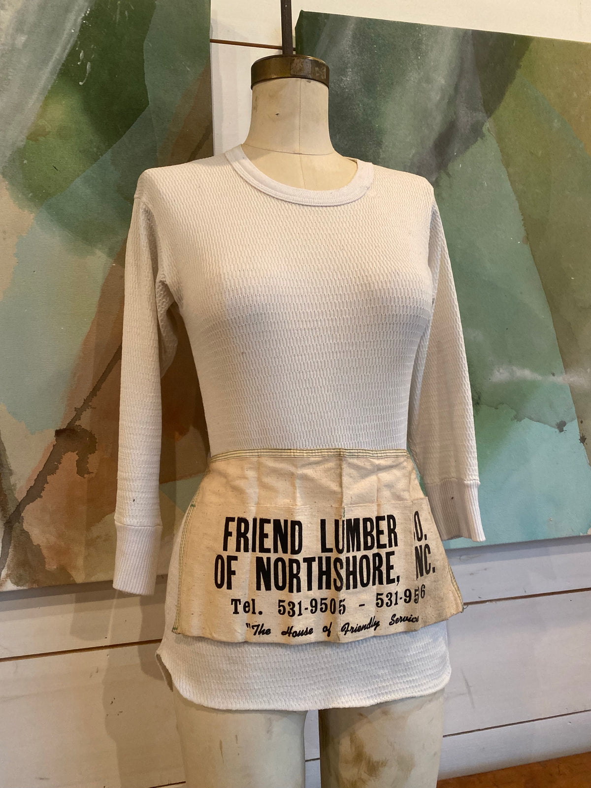 Vintage Friend Lumber Co. Apron