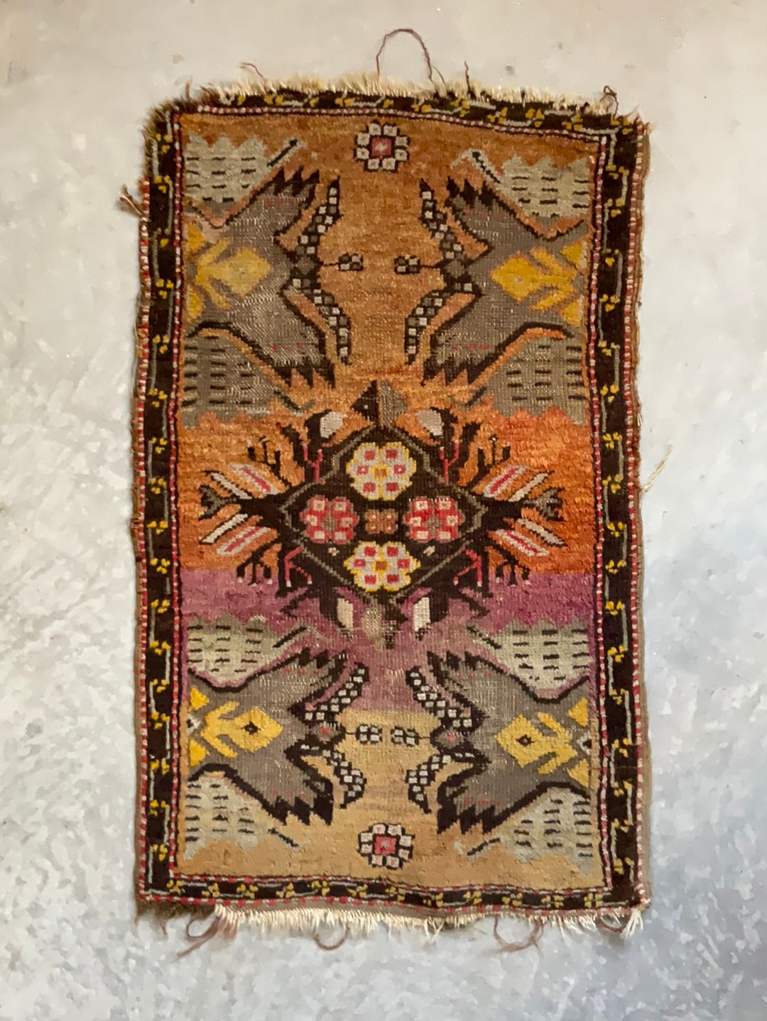 Antique Turkish Scatter Rug