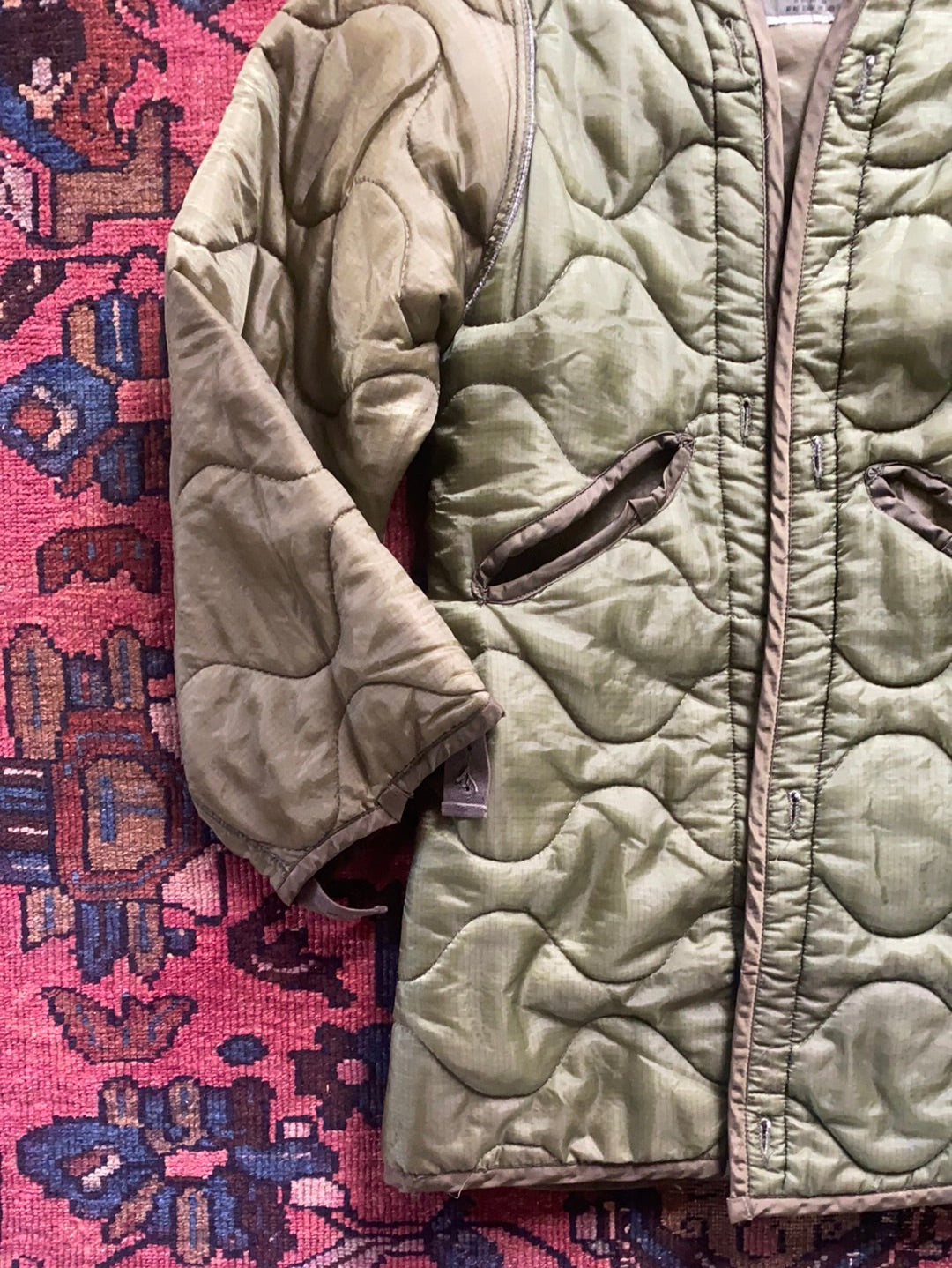 Vintage Quilted Liner Coat - Parka XSmall