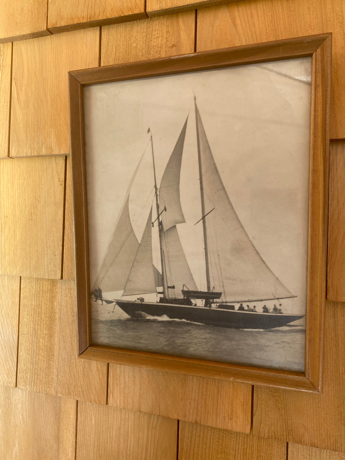 Sail Boat Framed Photo