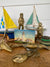 Vintage Bosun Boat Sailboat