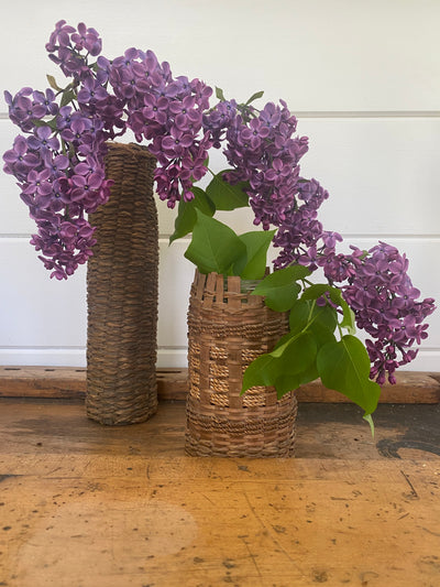 Vintage Woven Vase