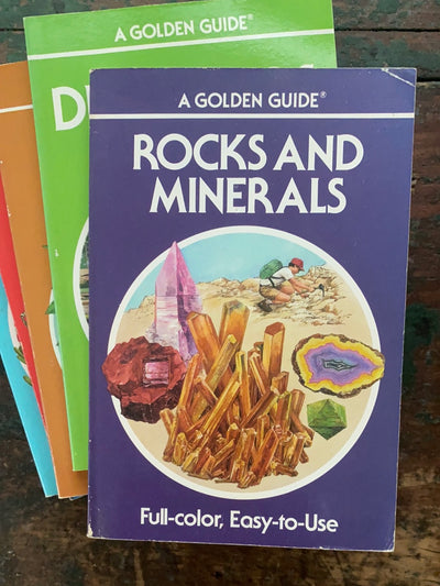 1987 A Golden Guide - Rocks and Minerals