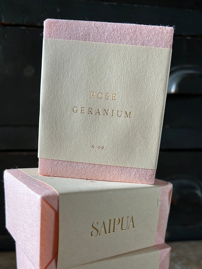 SAIPUA Rose Geranium Soap
