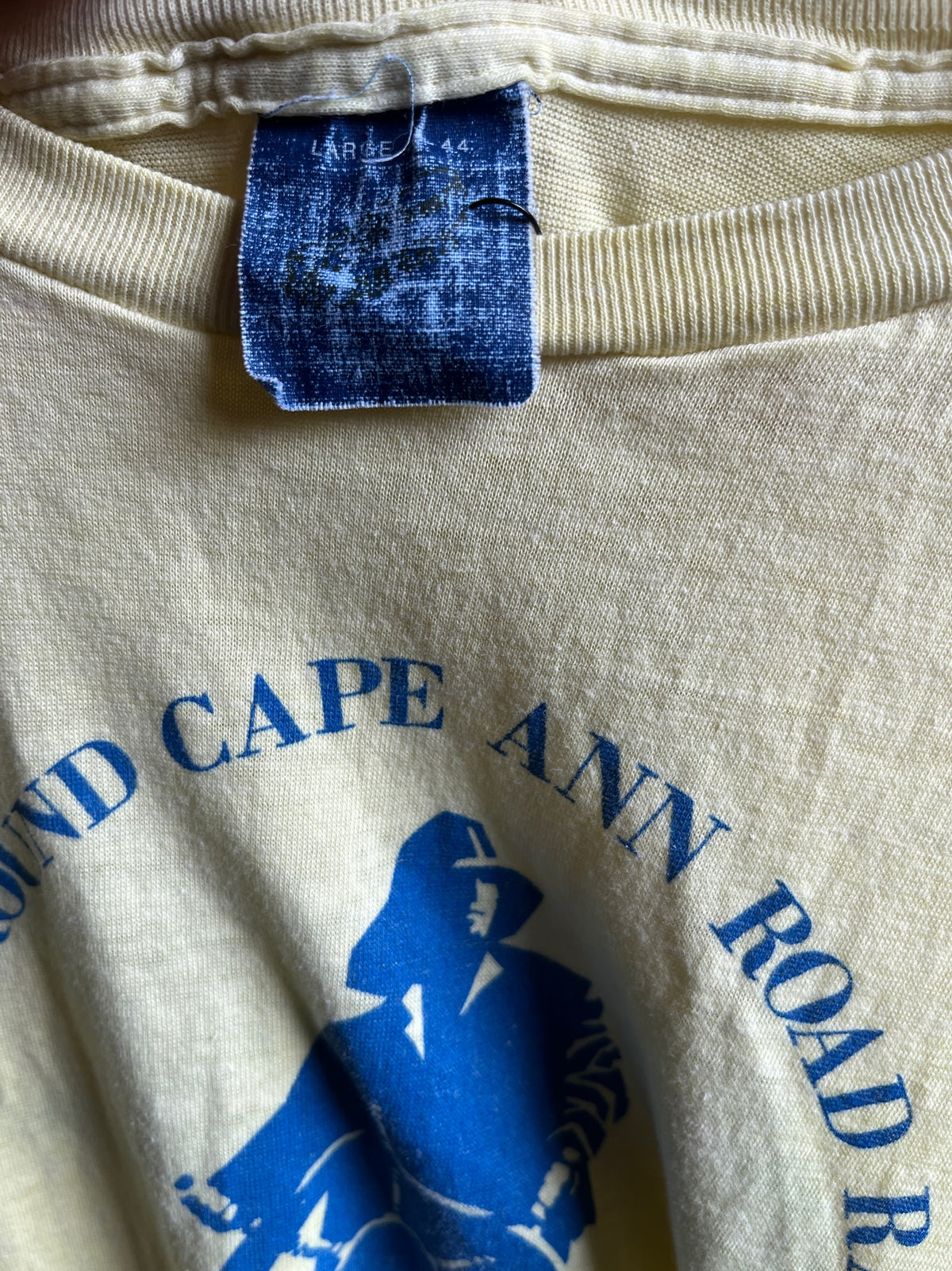 1987 Vintage Cape Ann Road Race Tee