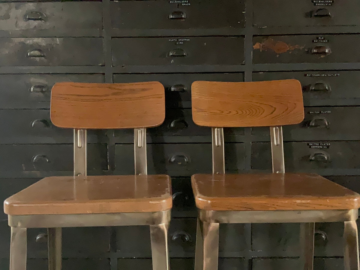 Pair of Industry West Stools