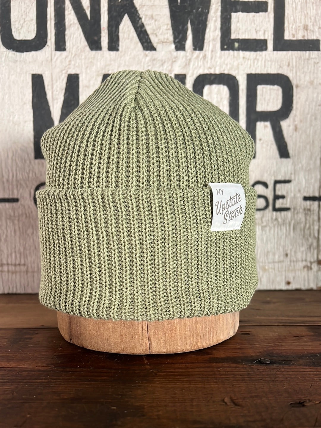 Upcycyled Cotton Watchcap - Matcha