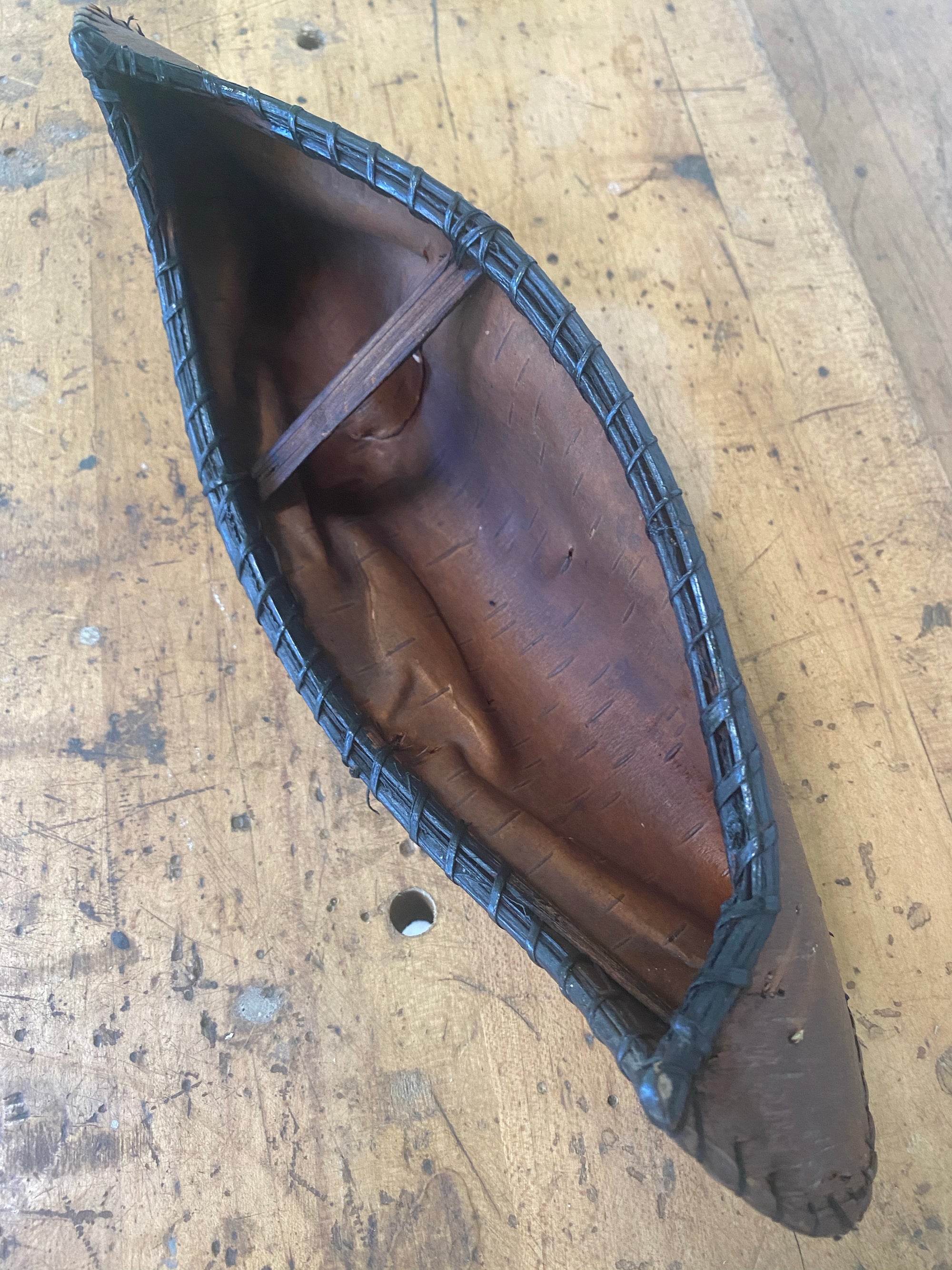 Souvenir Birch Bark Canoe