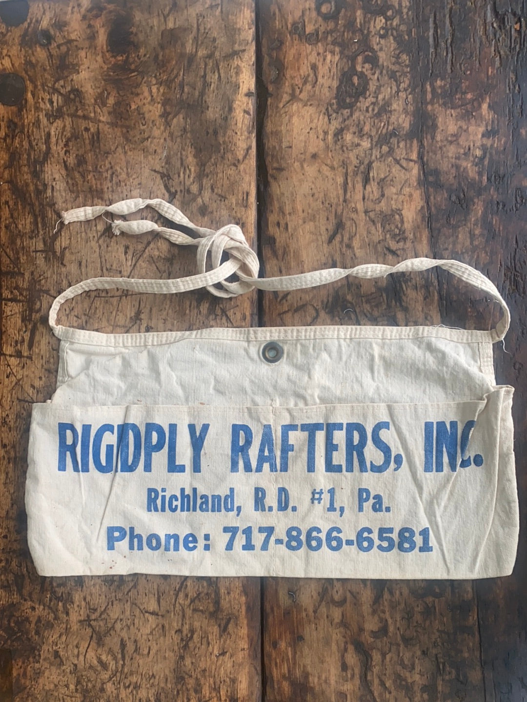 Vintage Ridgeply Rafters, Incy. Apron